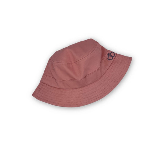 Satin-Lined Kids Pink Bucket Hat