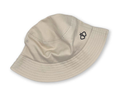 Satin-Lined Cream Bucket Hat