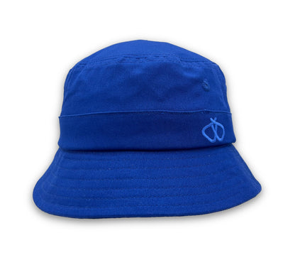 Satin-Lined Kids Blue Bucket Hat