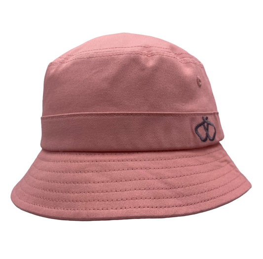 Satin-Lined Kids Pink Bucket Hat